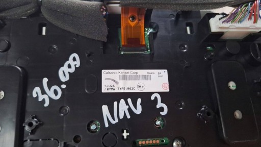 dials Nissan Navara IV D23 NP300 5JU2A0YMA