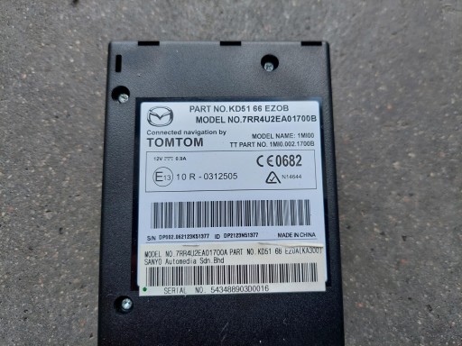 modul Bedienteil TOMTOM CZYTNIK der Navigation KD5166EZOB MAZDA CX-5 CX5 KE 2.2 D
