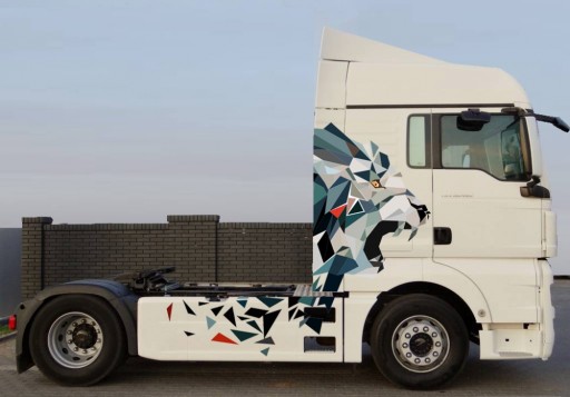 НАКЛЕЙКИ MAN TGX ИЛИ TGA, НАБОР НАКЛЕЕК TIGER