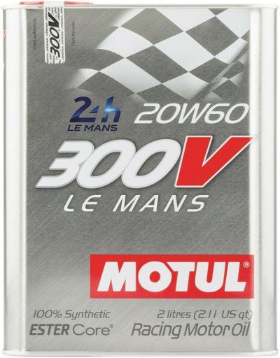 MOTUL 300V LE MANS 20W60 ESTER CORE SYNTHETIC 8л