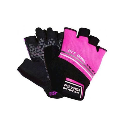 Тренувальні рукавички Power-System, розмір M, рожево-фіолетові