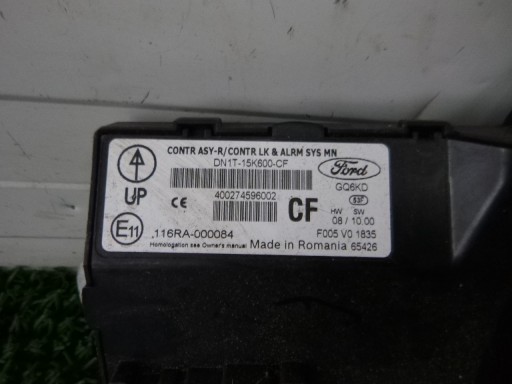 FORD FIESTA MK7 13- Unité commande confort DN1T-15K600-CF