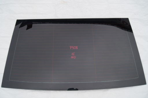 КУЗОВНОЕ СТЕКЛО ЗАДНЕЕ ЗАДНЕЕ PEUGEOT 508 И 1 СЕДАН