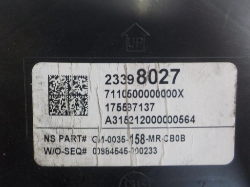 OPEL INSIGNIA dials dials ANGLIK 23398027