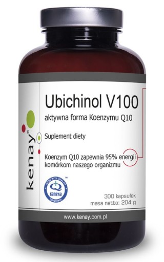 Ubichinol V100 aktywna forma Koenzymu Q10 (300K)