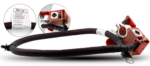 61128795485 - Клема плюс положительный BMW G30 гибрид с вилкой