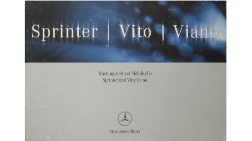 Mercedes Sprinter сервисная книга de 2007r Vito
