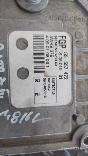 control unit OPEL ASTRA H 1.8 55557472