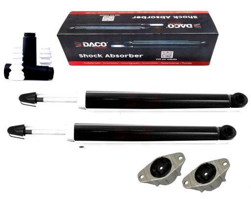 563201 - 2x амортизатори, бампери, задні подушки mazda 3 bk 03-