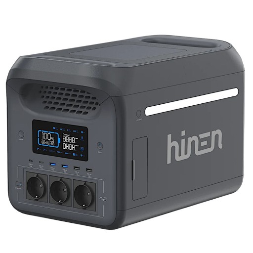 Портативний кемпер мобільна електростанція hinen 1800w tuya
