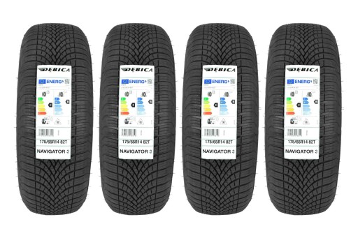 4 ВСЕСЕЗОННІ ШИНИ 175 / 65R14 DEBICA NAVIGATOR