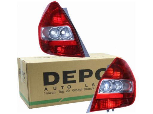 217-1962L3LD-UE - Задние фонари honda jazz ii mk2 02-08 лифтбек