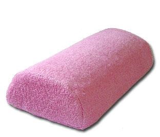 Poduszka pod dłoń frotte - różowa