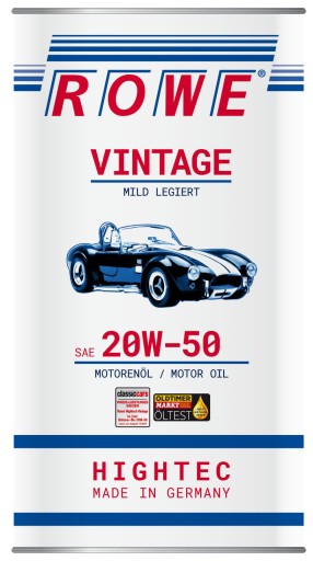 ROWE-HIGHTEC VINTAGE MILD LEGIERT 20W50-5L