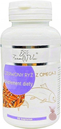 ČERVENÁ RYŽA Monakolín Omega 3 EPA DHA / Farm-Vix