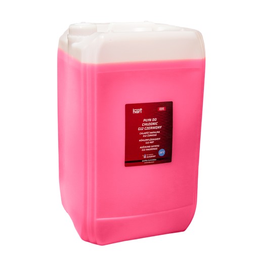 Охолоджуюча рідина HART G12 / 30L / червоний -35