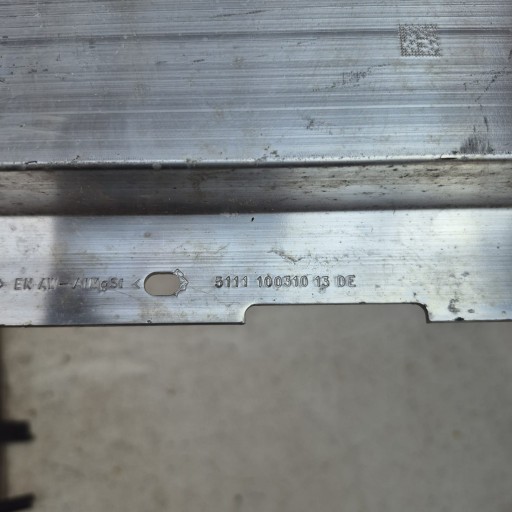BMW X1 F48 15- sider front front below front bumper 10031013
