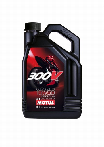 МАСЛО 15W-50 300V 4T MOTUL 4л