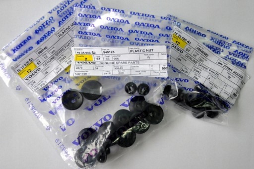 949125 30640602 - VOLVO S60 V60 болты шпильки передние колесные арки kpl OE