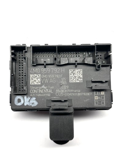 AUDI A5 S5 8W F5 Q7 module control unit door SKLADANYCH of mirrors 4M0959792H