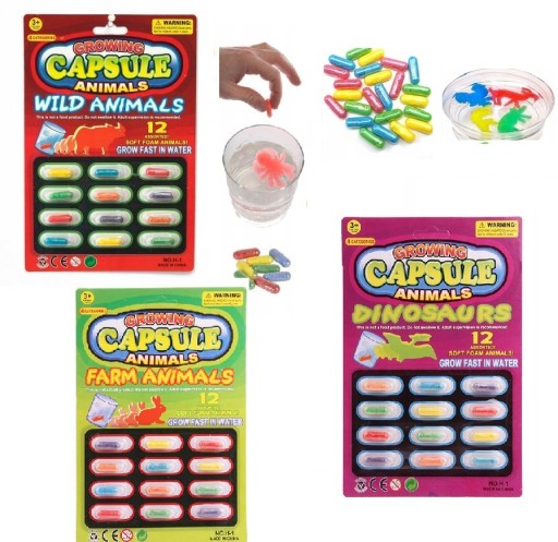 Чарівні капсули Тварини, що ростуть у воді 36шт