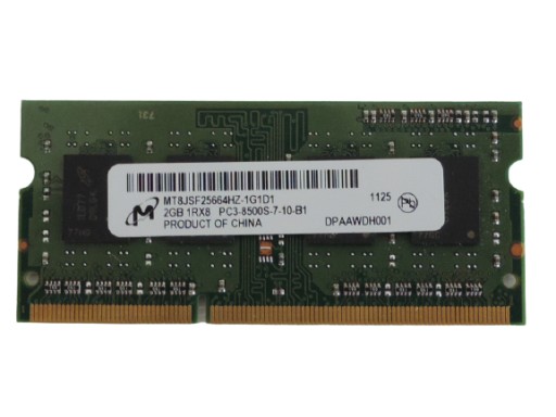 Pamięć Ram DDR3 2GB MT 1Rx8 PC3-8500S