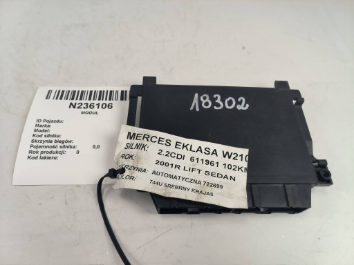 modul Parken PDC A0265450932 MERCEDES E-KLASA W210