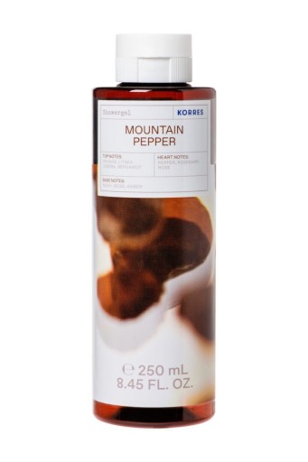 KORRES Mountain Pepper telový umývací gél 250 ml
