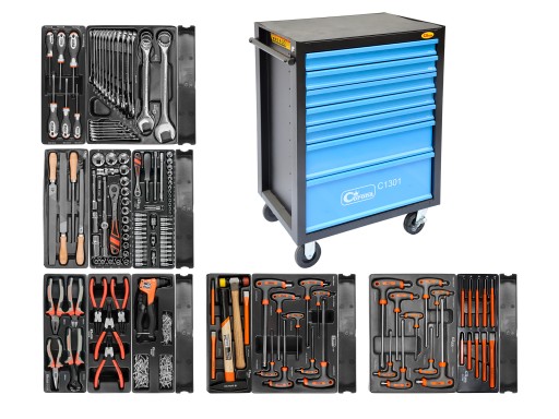 ШКАФ ДЛЯ ИНСТРУМЕНТОВ ТЕЛЕЖКА RICHMANN 7 ЯЩИКОВ 313