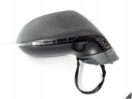 AUDI RS7 S7 A7 4G8 C7 10-18 LIFT mirror right CARBON 12 PIN EUROPA Z7S