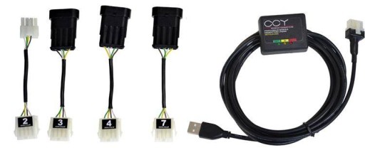 Інтерфейс + 5 роз'ємів (1, 2, 3, 4, 7)