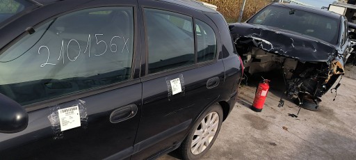 door left rear part black, NISSAN ALMERA N16 HB