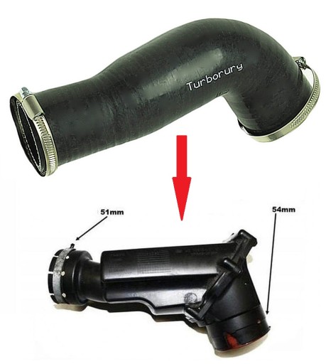 2506700013480 - Резонатор трубка VOLVO S60 V70 XC90 2.4 d 30740895