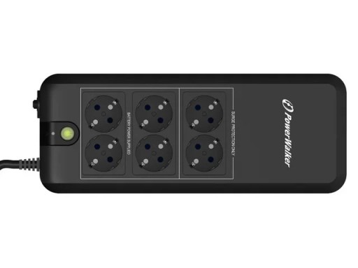 Дбж джерело безперебійного живлення powerwalker vfd 600 apfc fr