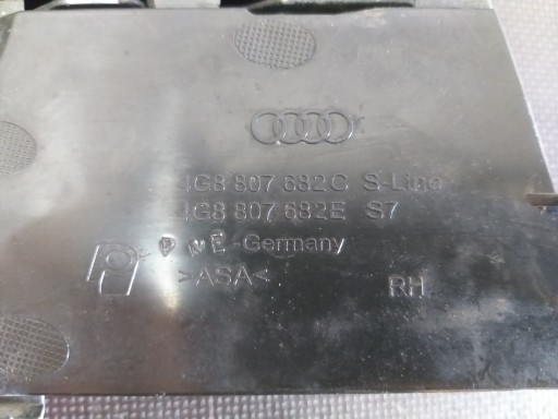 lökhárító eleje rács ellátás AUDI A7 4G8807682 S LINE