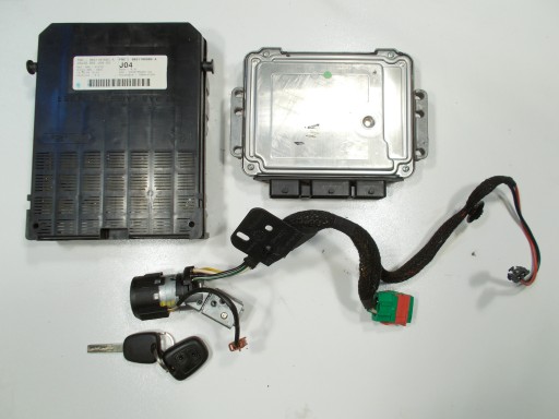 computer Montaggio IMMO PEUGEOT 307 1,6 HDI 0281011803 9656161980 EDC16C34