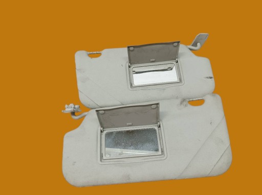 visors PRZECIWSLONECZNE left right cover KPL Ford Fiesta Mk7 (2008-2016)