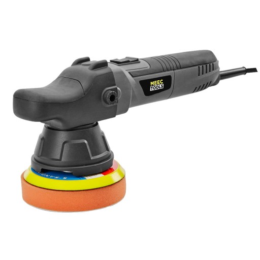 Полировальная машина Ø125 мм, 650 Вт Meec Tools + аксессуары