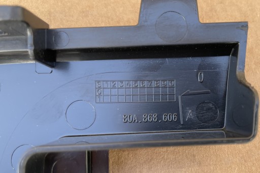 spoiler boot AUDI Q5 LIFT 80A868606A right original as new