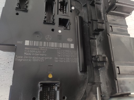 MERCEDES W212 2010 module control unit SAM