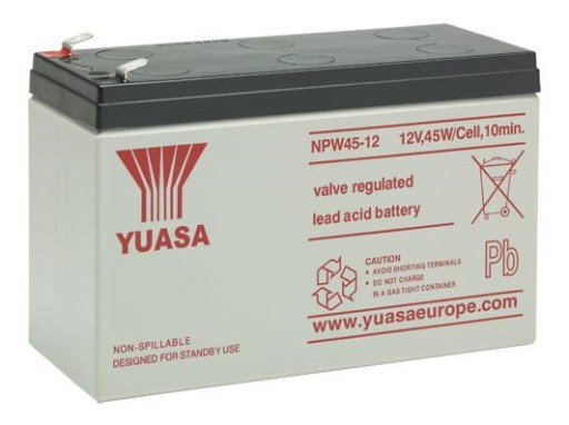 Yuasa npw45-12 аккумулятор 12 в 45 вт 8,5 ач agm ибп