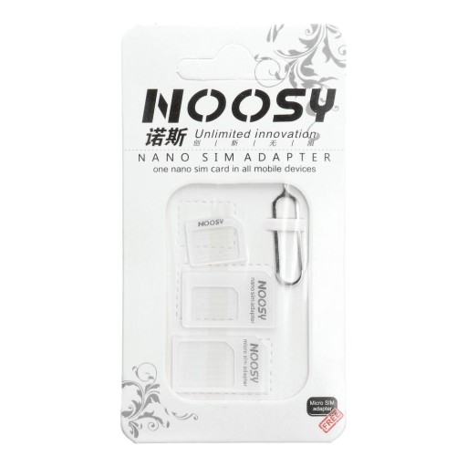 Zestaw Adapterów Nano Sim/Micro,Micro Sim i Nano/S