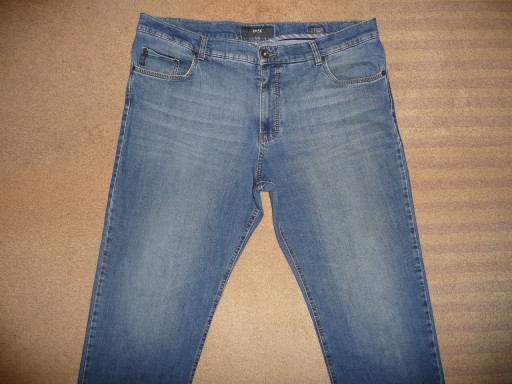 Spodnie dżinsowe BRAX W40/L34=52,5/113cm jeansy