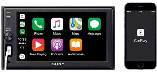 Sony XAV-AX1000 Радио 2din iPhone CarPlay-OUTLET