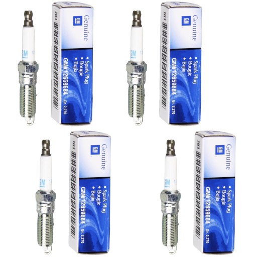 12659684 - 4х свічки оригінальні gm opel astra k carl 1.4