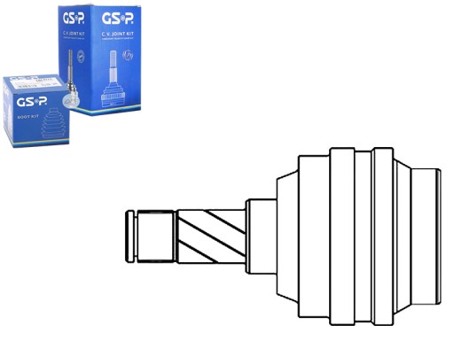 699025 - КАРДАННИЙ ВАЛ КПЛ. DAEWOO GSP