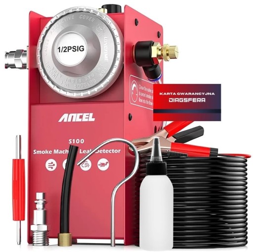 ДЫМОГЕНЕРАТОР ANCEL S100 ТЕСТЕР УТЕЧЕК