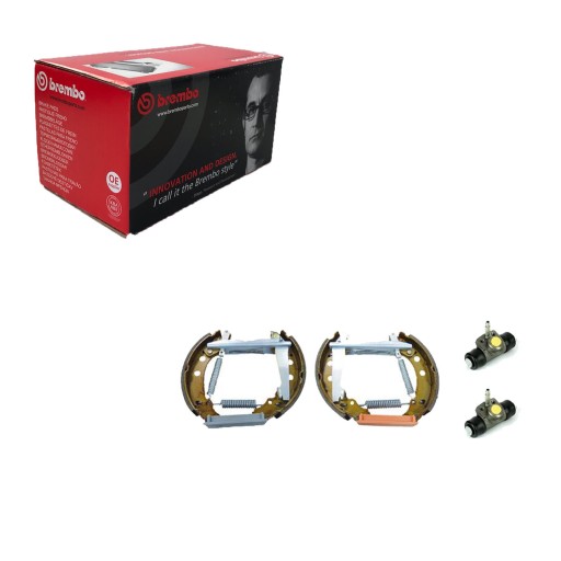 85 011 - BREMBO K85011 тормозные колодки.ЦИЛИНДР (КОМПЛЕКТ) V