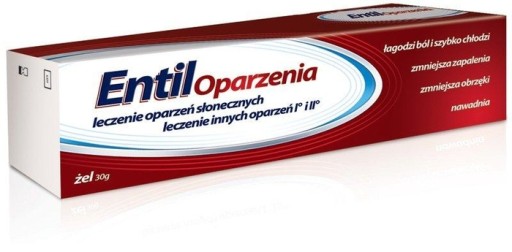 Entil, gél na popáleniny, 30g