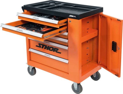 ШКАФ ДЛЯ ИНСТРУМЕНТОВ С ИНСТРУМЕНТАМИ ТЕЛЕЖКА 176EL STHOR